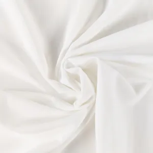 Matte Nylon Swim Tricot, White