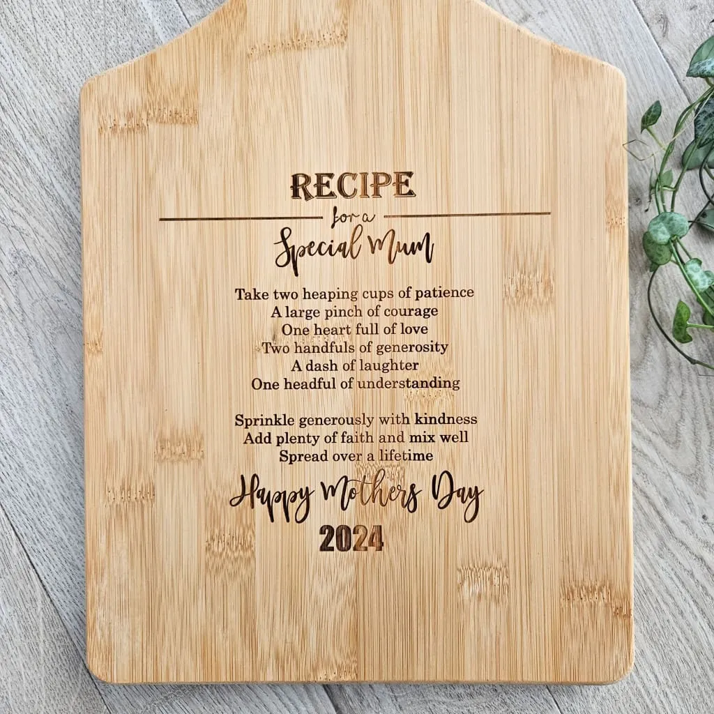 Mum's Cheese Board 7 Styles
