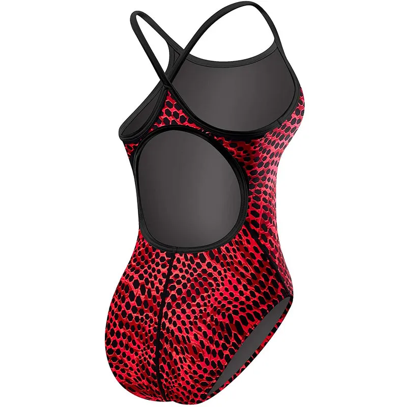 TYR - Swarm Diamondfit Ladies Swimsuit - Red